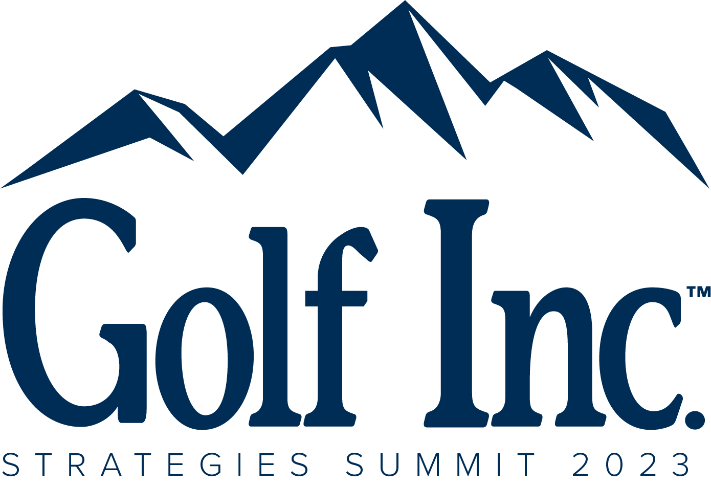 Golf Inc. Strategies Summit 2023 Logo