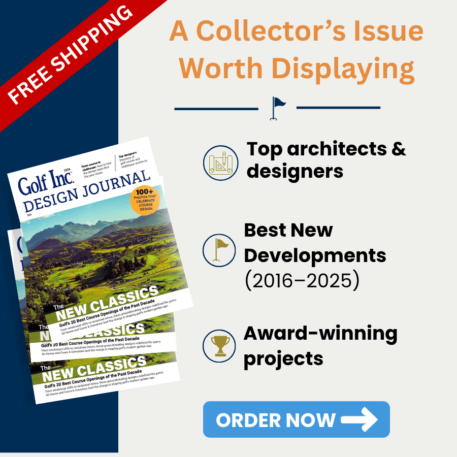 Golf Design Special Issue - 100 copies ($1.95 per copy)